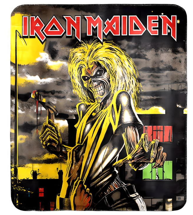 Polar Fleece Blanket - Throw - Iron Maiden - Gift Ideas