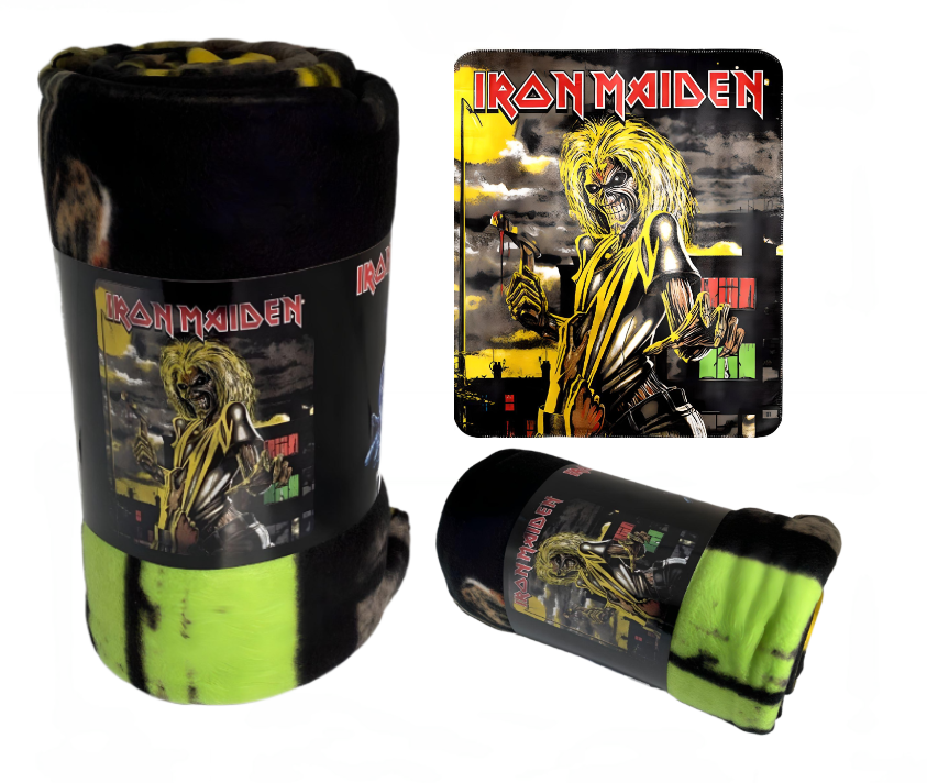 Polar Fleece Blanket - Throw - Iron Maiden - Gift Ideas