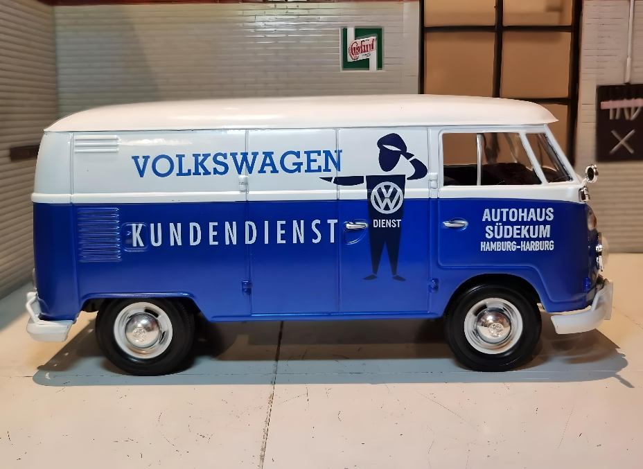 1:24 Diecast Models Cars - Motor Max Volkswagen Type 2 T1 Delivery Van - Gifts