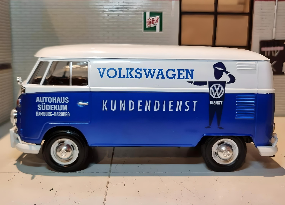 1:24 Diecast Models Cars - Motor Max Volkswagen Type 2 T1 Delivery Van - Gifts