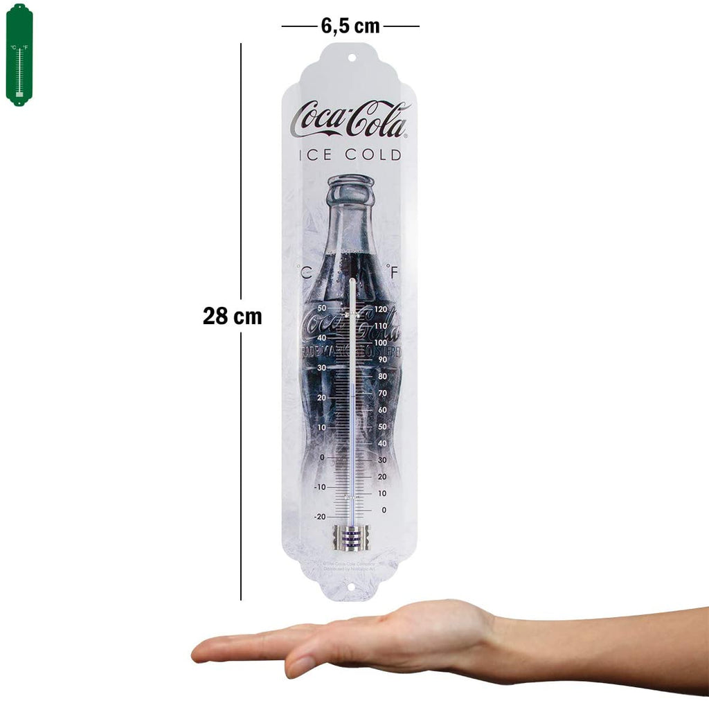 Nostalgic-Art - Thermometers - Retro Ice White Coca Cola - Gift Ideas 