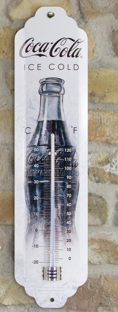 Nostalgic-Art - Thermometers - Retro Ice White Coca Cola - Gift Ideas 