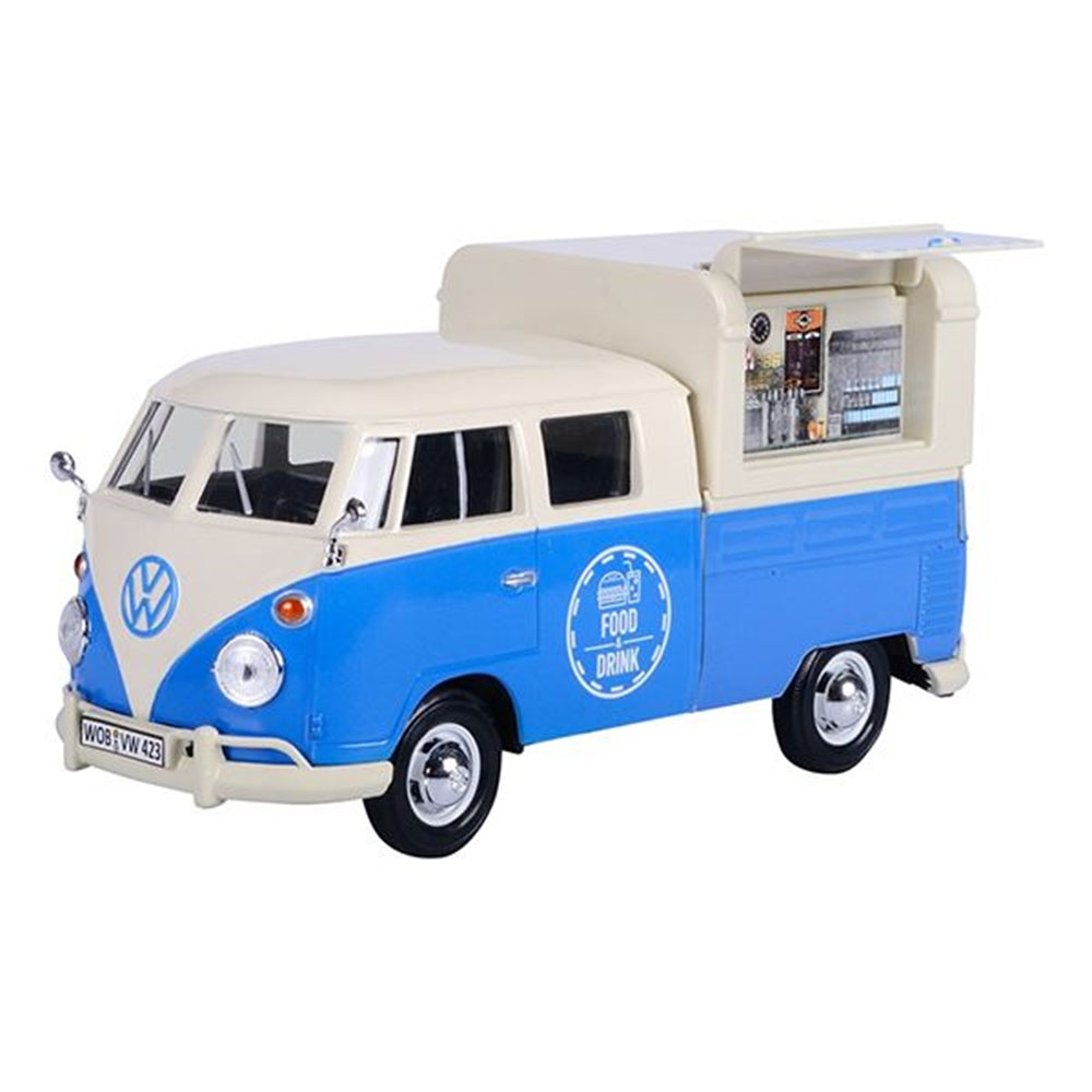 Volkswagen Type 2 T1 Food Truck 1:24 Diecast Model Car