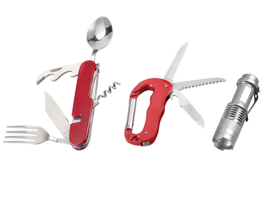 Multi-Tool Multifunction – Camping Tool Set and Torch – Gift ideas