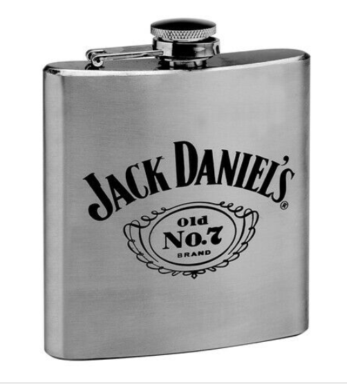 Jack Daniel’s Hip Flask 6oz Capacity