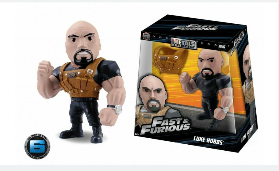 Action Figure - The Fast and the Furious Luke Hobbs 6" Metals Gifts Ideas