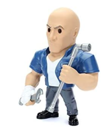 Diecast Model - The Fast and Furious Dom Toretto with Wrench 6" Metals