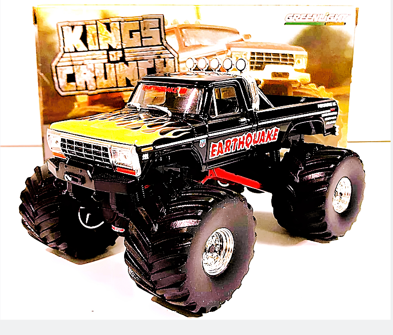 1: 43 Diecast Model - Earthquake 1975 Ford F-250 Monster Truck Bigfoot