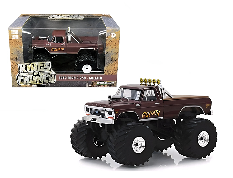 1:43 Diecast Model - "Goliath" 79 Ford F-250 Ranger Monster Truck