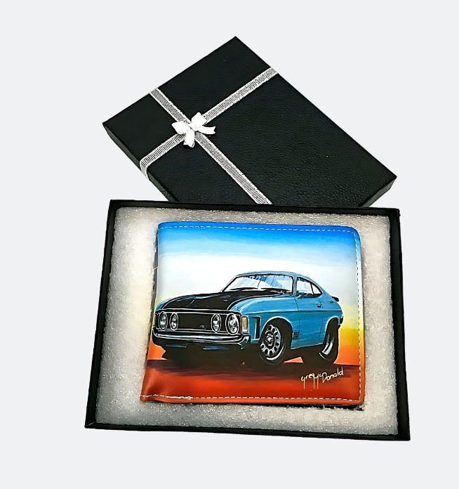 Wallet Card Holder Coin Purse RFID Blocking. XA Ford Falcon GT – Gift Ideas