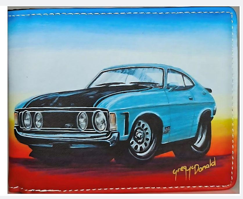 Wallet Card Holder Coin Purse RFID Blocking. XA Ford Falcon GT – Gift Ideas