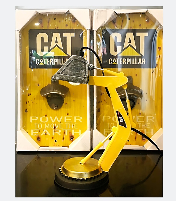  Desk Lamps > Bedside Night Light - CAT Excavator Boom Shaped - Gift Ideas