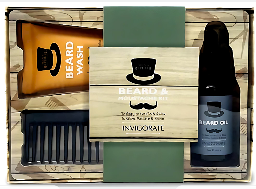 Grooming Kit - Beard & Moustache Care - Gift Ideas