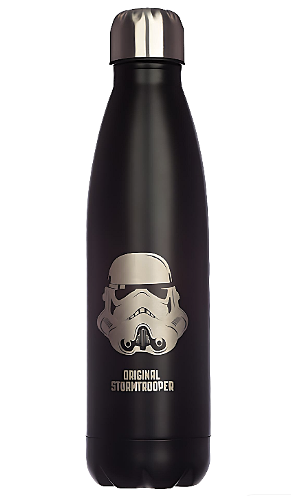 500ml Licensed Original Star Wars Stormtrooper Stainless Steel Bottle - Gift