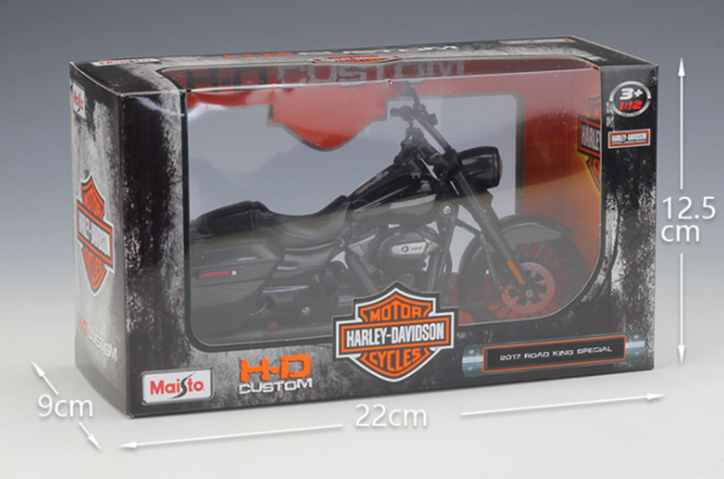 Harley Davidson Road King Special-1:12 Diecast Model Motorcycle