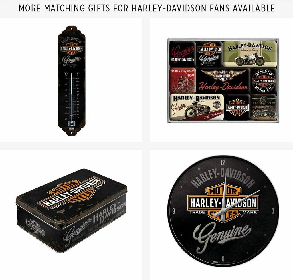 Harley-Davidson Genuine Logo - Treats Tin - Storage Container