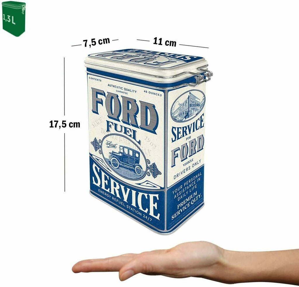 Ford Service Retro coffee Tin - Storage Container