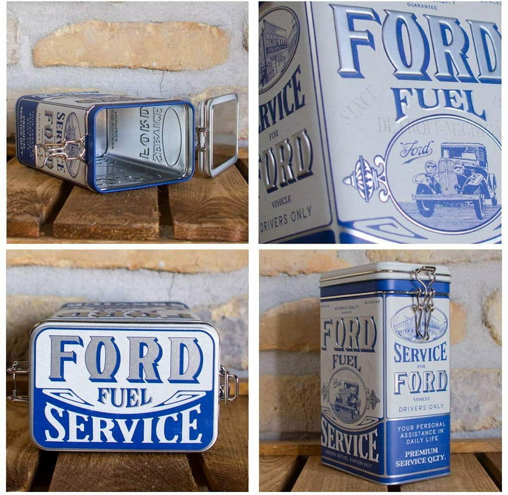 Ford Service Retro coffee Tin - Storage Container