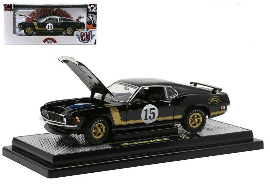1:24 Diecast Model - 1970 BOSS 302 Ford Mustang - Collectable Gift Ideas