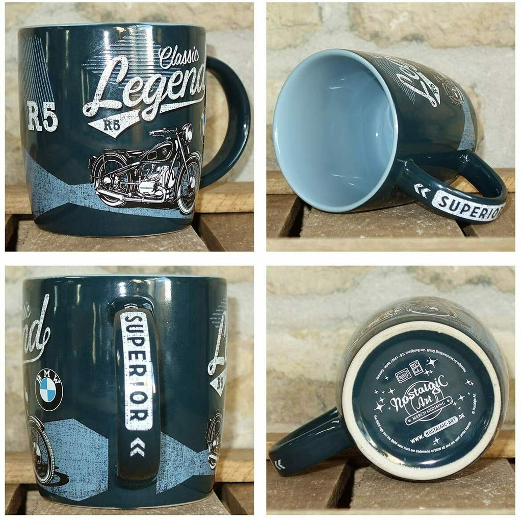 Ceramic 11oz Coffee Mug Teacup - Classic Legend BMW R5 - Gift Ideas - Boxed