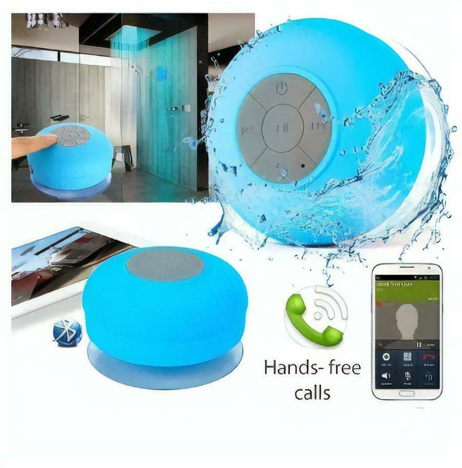 Waterproof Handsfree Wireless Bluetooth Shower Music Speaker>USB