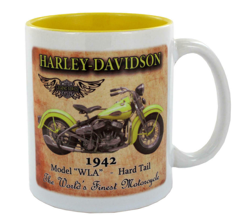 Ceramic 11oz Coffee Mug -Tea Cup - 1942 WLA Harley Davidson - Gift Ideas