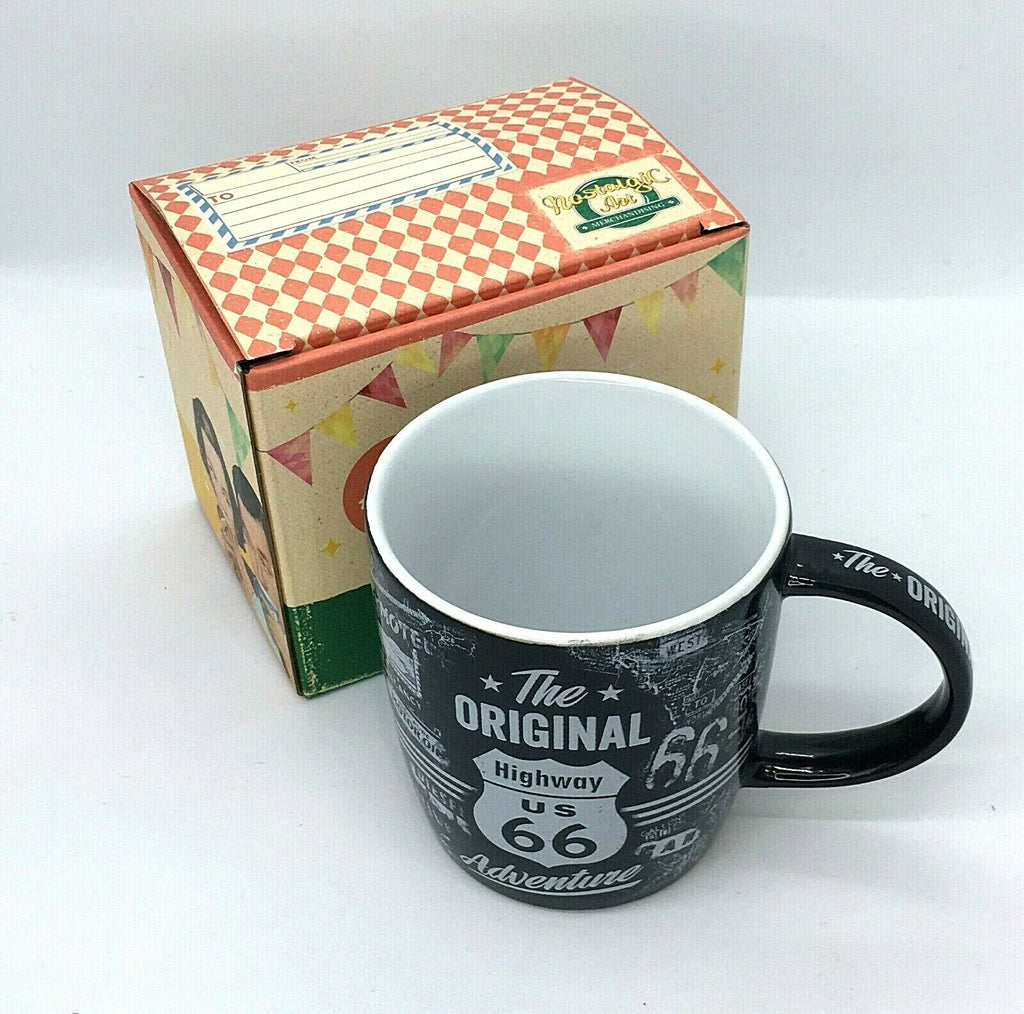 Ceramic 11oz Coffee Mug Teacup - Route 66 Adventure Gift Ideas - Boxed