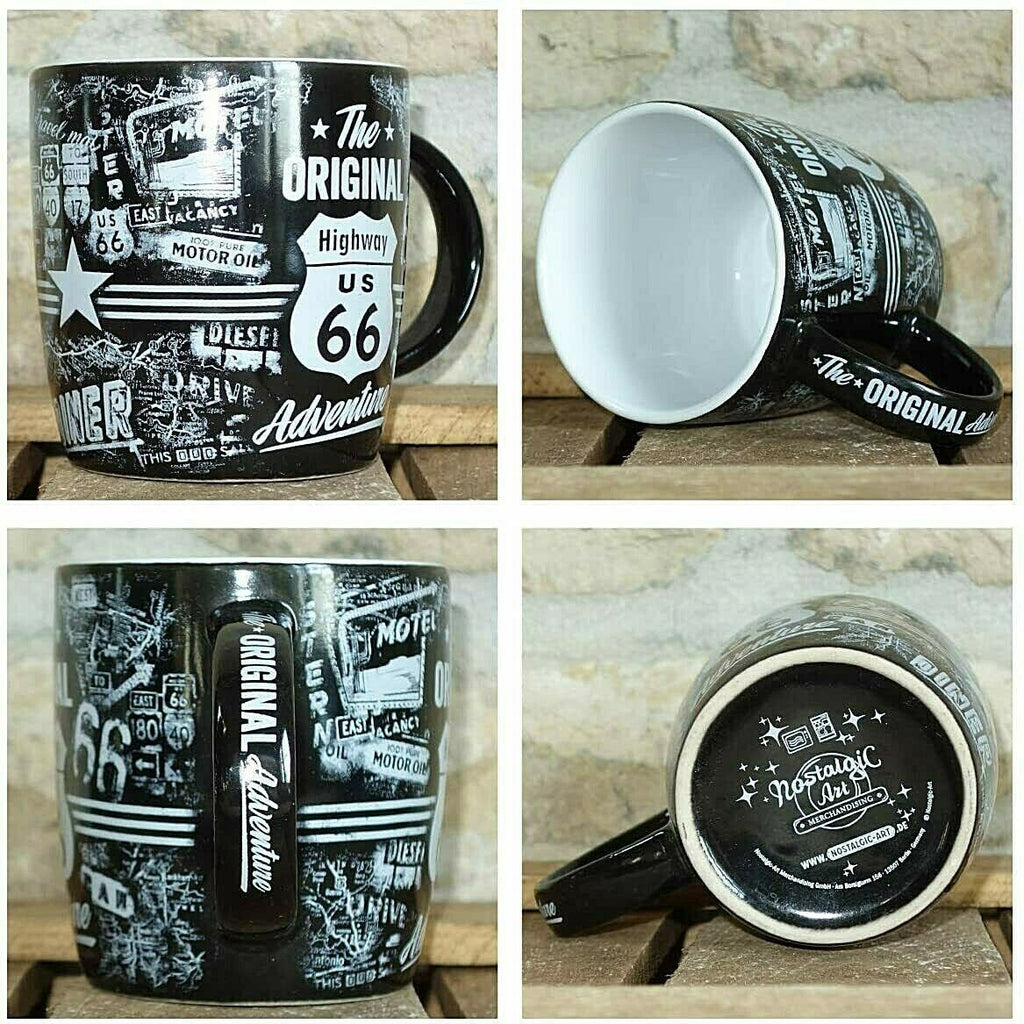 Ceramic 11oz Coffee Mug Teacup - Route 66 Adventure Gift Ideas - Boxed