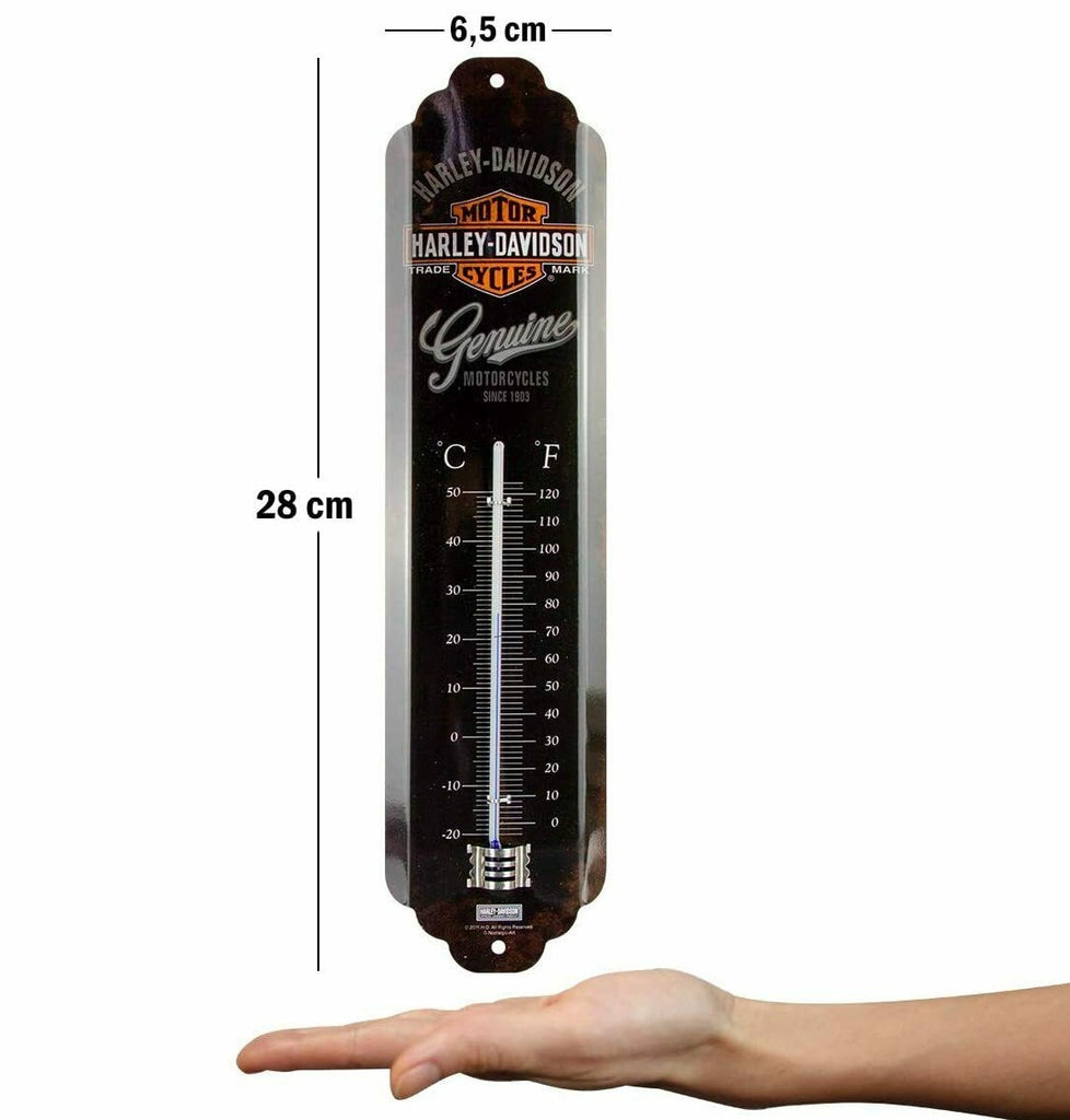 Nostalgic-Art - Thermometer - Harley Davidson Motorcycles - Gift Ideas