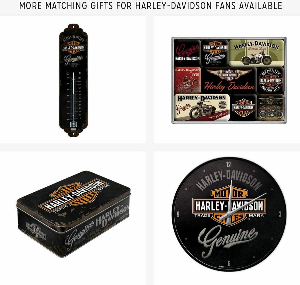 Nostalgic-Art - Thermometer - Harley Davidson Motorcycles - Gift Ideas